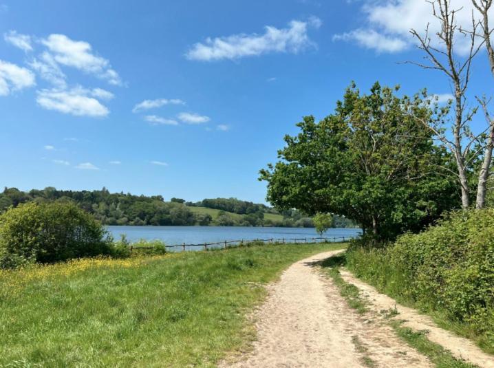Quirky Vintage Horsebox Conversion With Stunning Views Of Ardingly Reservoir Balcombe Bagian luar foto